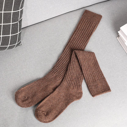 Knee-High Cashmere Socks