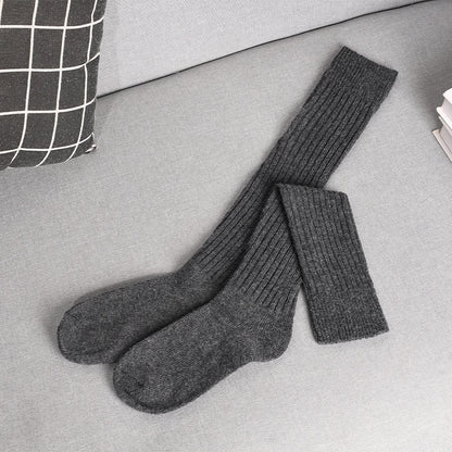 Knee-High Cashmere Socks