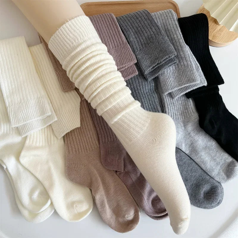 Knee-High Cashmere Socks