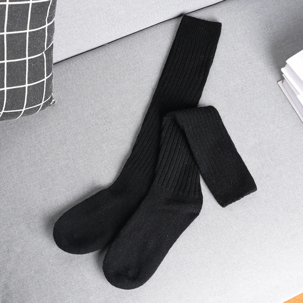 Knee-High Cashmere Socks