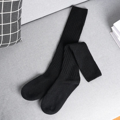 Knee-High Cashmere Socks