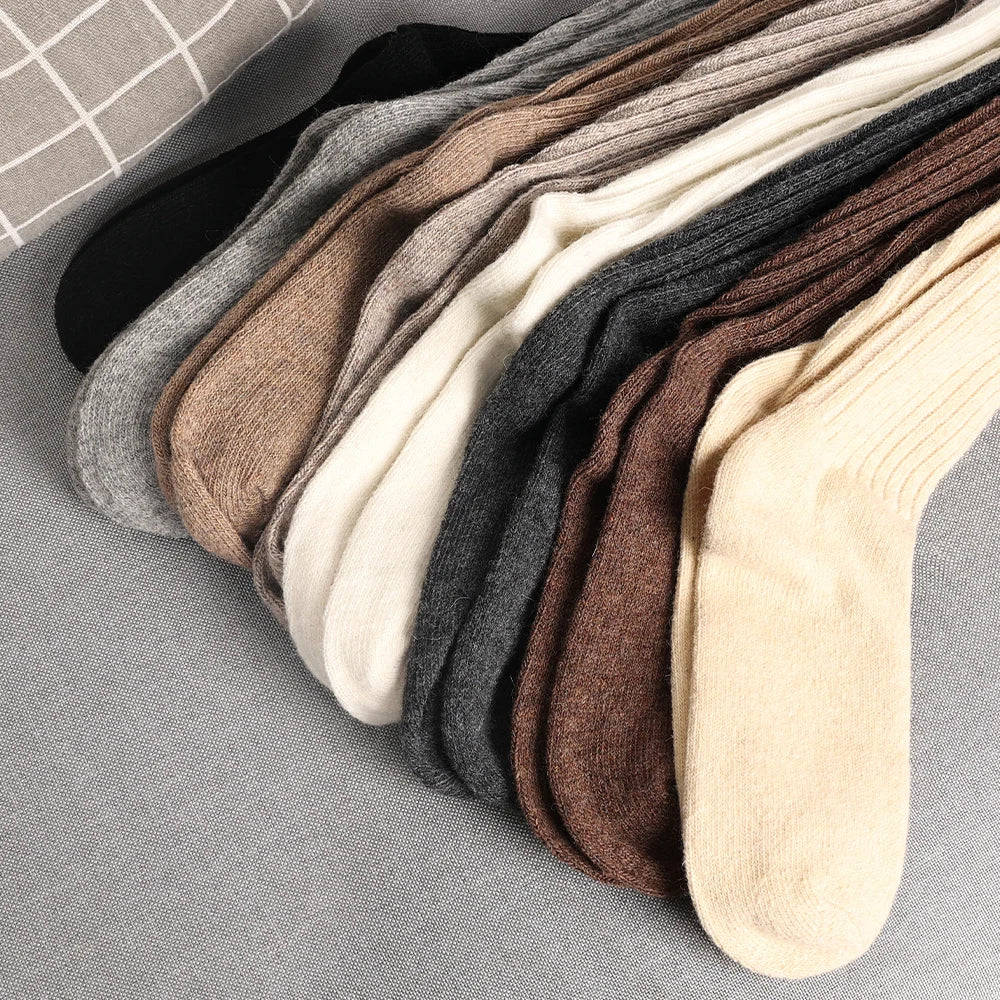 Knee-High Cashmere Socks