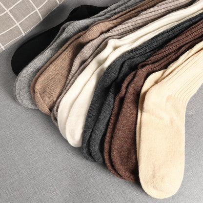 Knee-High Cashmere Socks