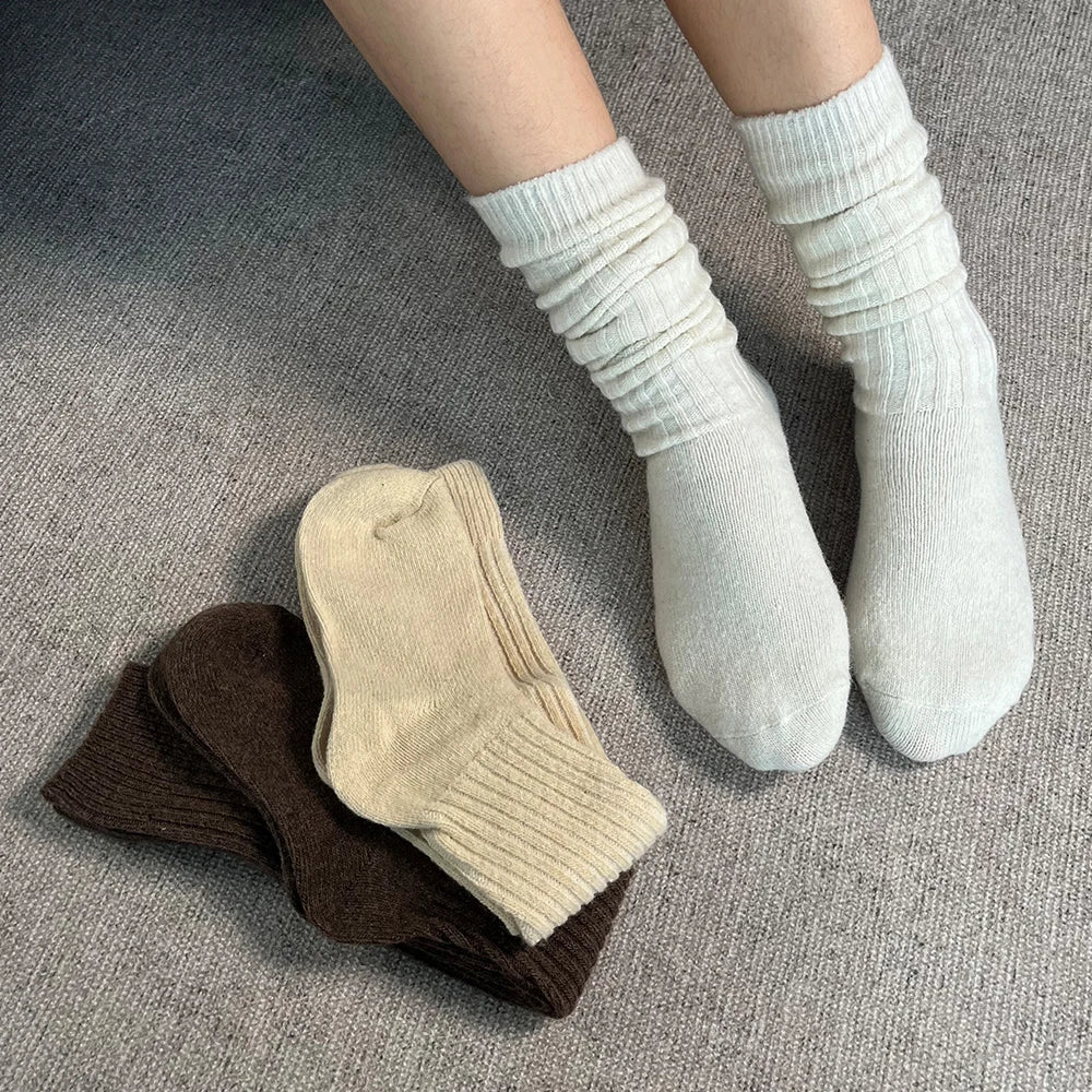 Knee-High Cashmere Socks