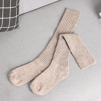 Knee-High Cashmere Socks