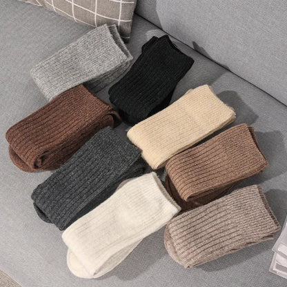 Knee-High Cashmere Socks